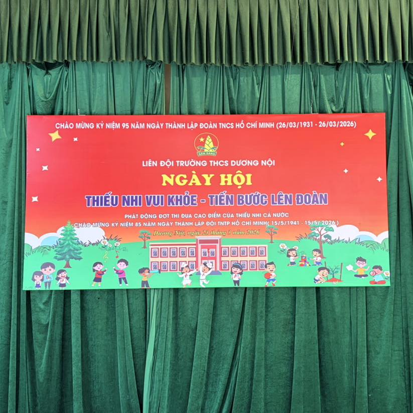 NGÀY HỘI THIẾU NHI VUI KHỎE - TIẾN BƯỚC LÊN ĐOÀN