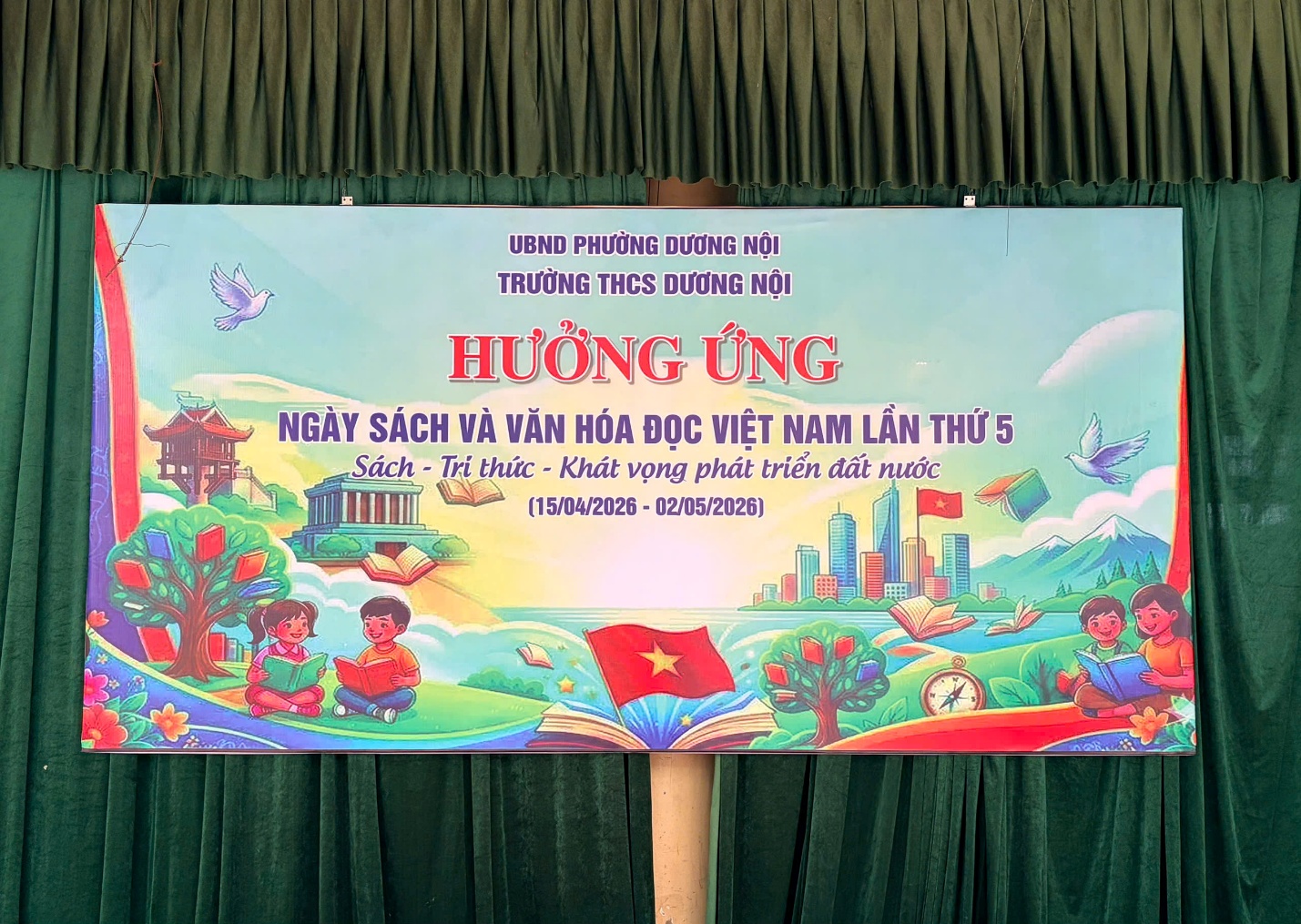 HƯỞNG ỨNG NGÀY SÁCH VÀ VĂN HÓA ĐỌC VIỆT NAM LẦN THỨ 5